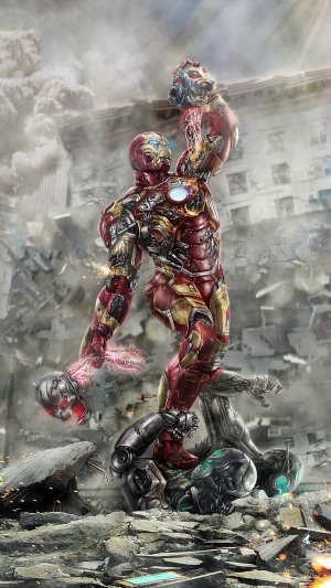 Iron Man from Marvel artwork 4K