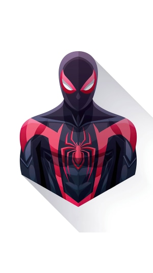 Miles Morales Spider-Man artwork 4K