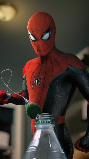 Spider-Man from Marvel artwork 4K