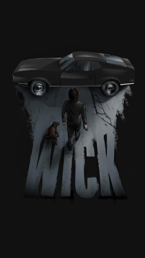 John Wick from John Wick artwork 4K