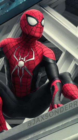 Spider-Man from Marvel artwork 4K