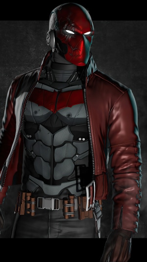 Red Hood from DC Comics artwork 4K