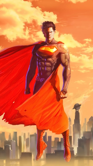 Superman artwork 4K