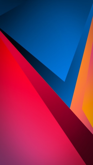 Abstract geometric shapes with gradient colors