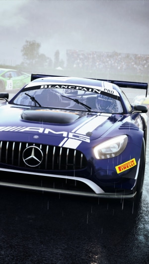 Mercedes-AMG GT3 Blancpain Pro race car in Assetto Corsa Competizione