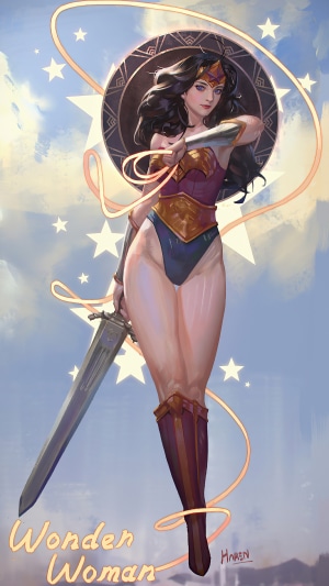 Wonder Woman artwork by Hharen