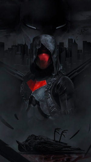 Red Hood from DC Comics artwork 4K