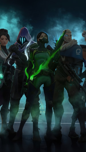 Viper and other Valorant characters in 4K