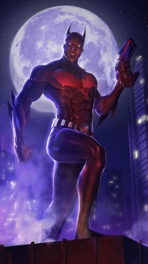 Batman Beyond artwork from Artstation