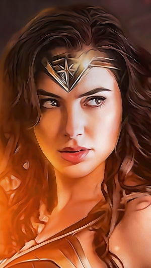 Wonder Woman artwork 4K
