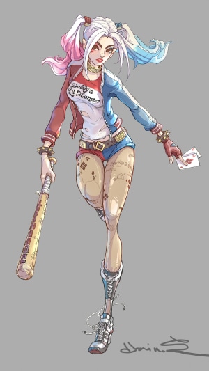 Harley Quinn artwork by artist Doin.S