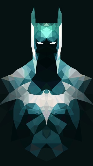 Batman Geometric Artwork 4K