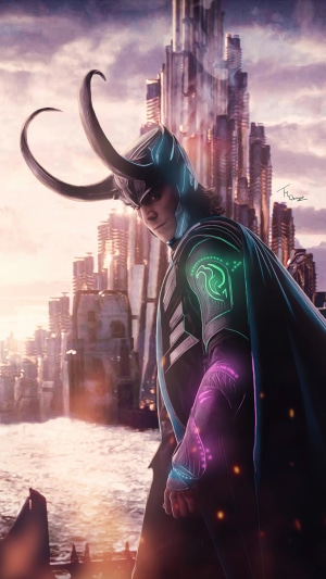 Loki from Marvel artwork