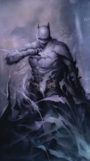 Batman artwork 4K