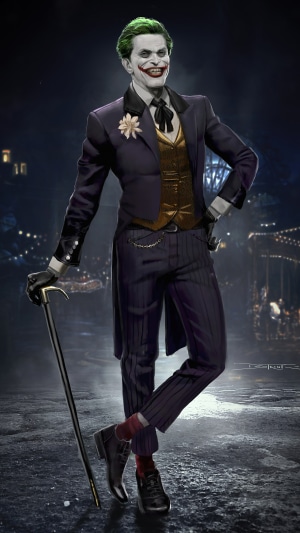 The Joker from DC Comics artwork