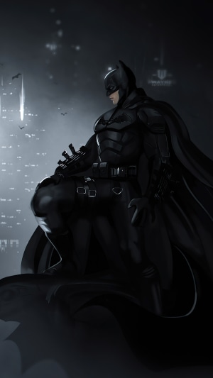 Batman artwork 4K