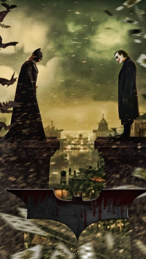 Batman and Joker from DC Comics 4K