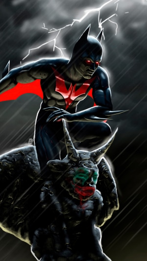 Batman Beyond artwork 4K