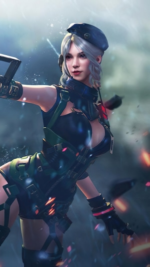 Woman from Garena Free Fire 4K