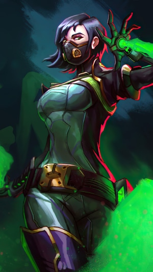 Viper from Valorant