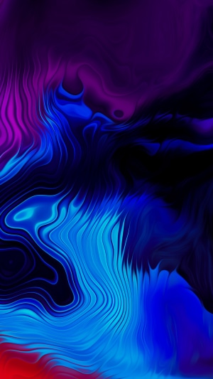 Abstract digital art with purple and blue swirls