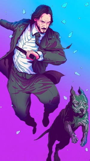 John Wick from Movies Artwork 4K