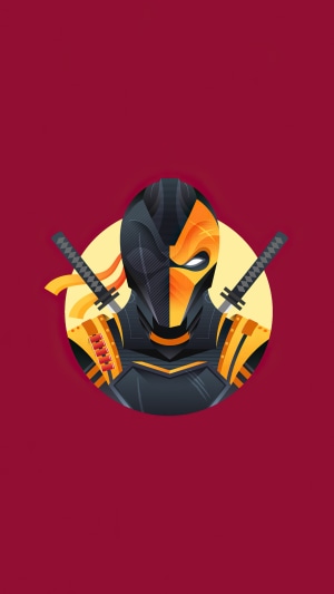 Deathstroke artwork 4K