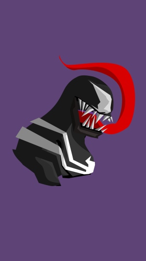 Minimalist Venom Artwork