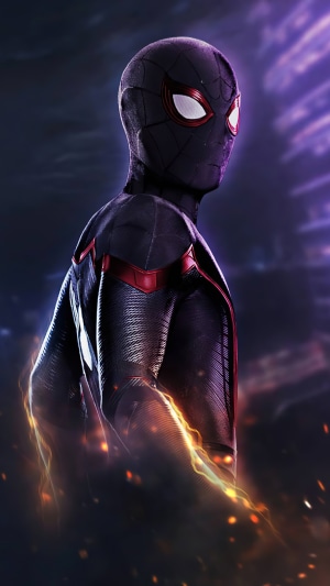 Spider-Man from Marvel artwork 4K