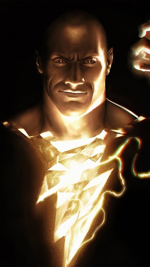 Black Adam artwork 4K