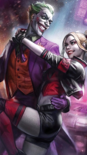 Joker and Harley Quinn dancing 4K