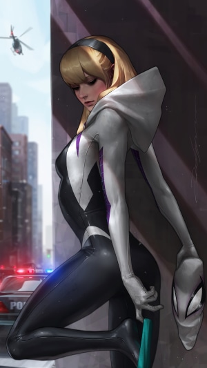 Spider-Gwen from Marvel Comics