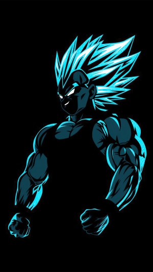Vegeta from Dragon Ball Z artwork 4K