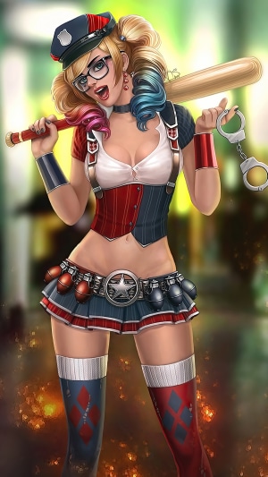 Harley Quinn from DC Comics artwork