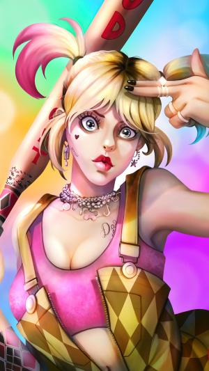 Harley Quinn artwork 4K
