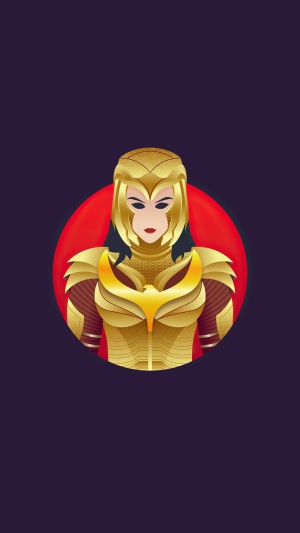Wonder Woman in Golden Armor