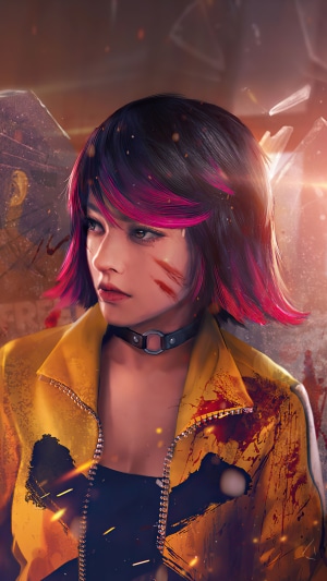 Kelly from Garena Free Fire 4K