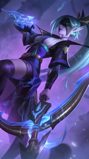 Vayne from League of Legends artwork