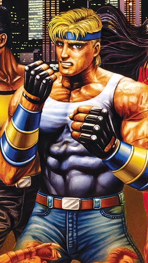 Axel Stone from Streets of Rage 4K