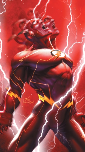 The Flash from DC Comics artwork 4K