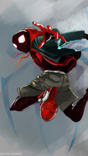 Miles Morales Spider-Man artwork