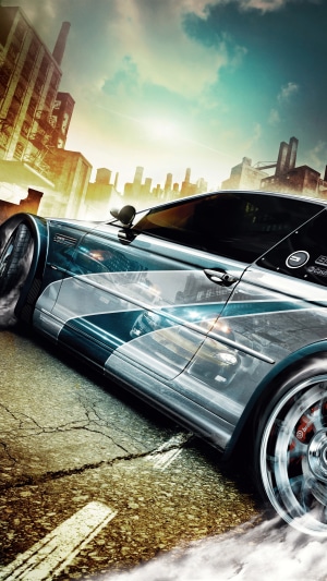 Need for Speed game car drifting 4K
