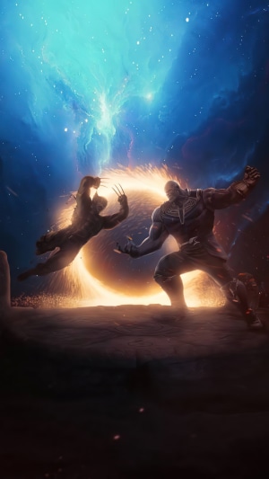 Wolverine vs. Thanos 4K