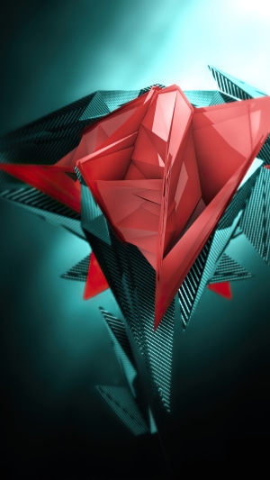 Abstract 4K geometric artwork