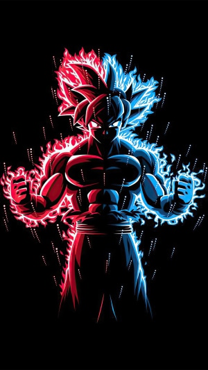 Goku from Dragon Ball Z artwork
