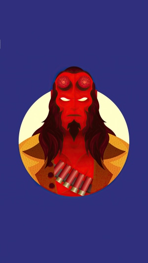 Hellboy artwork 4K