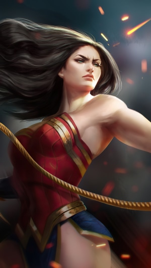 Wonder Woman artwork 4K