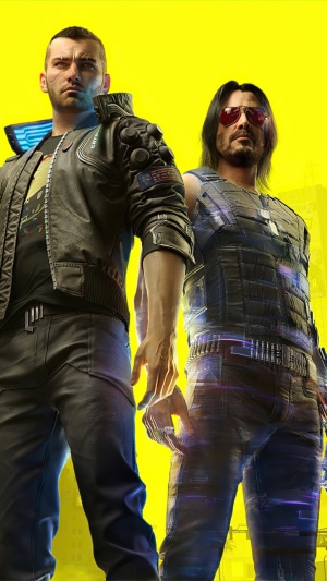 Cyberpunk 2077: V and Johnny Silverhand 4K
