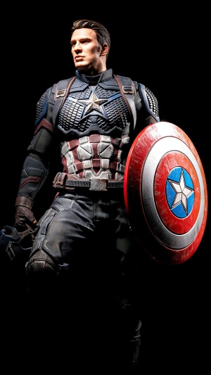Captain America from Marvel Comics 4K