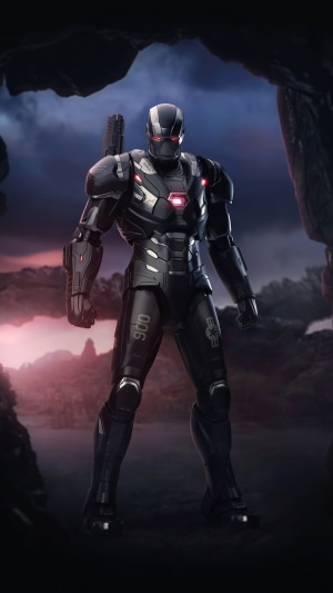 War Machine from Marvel Comics 4K